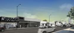 Preliminary rendering of the front view of the new Anima Domus space.